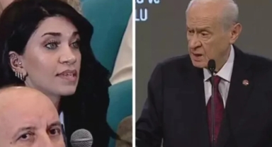 Bahçeli'den soru soran gazeteciye sert tepki
