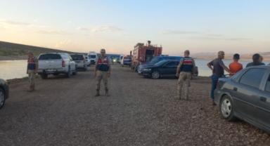 Baraj gölünde facia