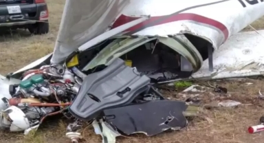 Bursa'da eğitim uçağı düştü