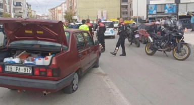 Çorum’da ehliyetsiz sürücüye 79 bin TL ceza