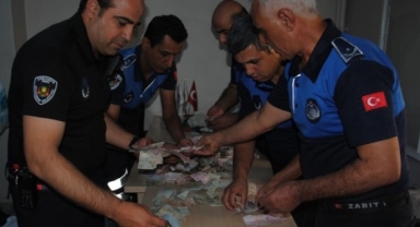 Dilenci diye yakalandı, üzerinden servet çıktı