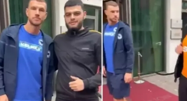 Galatasaray forması Edin Dzeko'yu delirtti