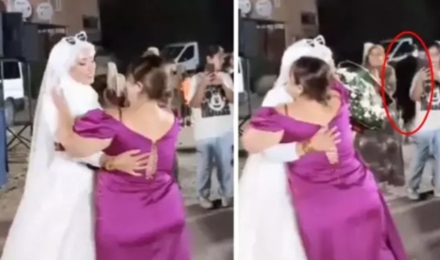 Gelin konukları uğurlarken damat kaçtı!