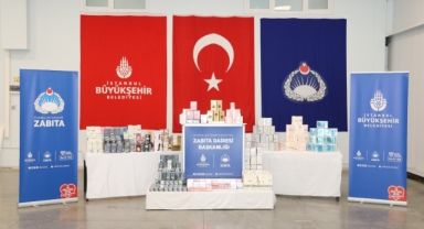 İBB, 4 Bin 555 Adet Sahte Parfüme El Koydu