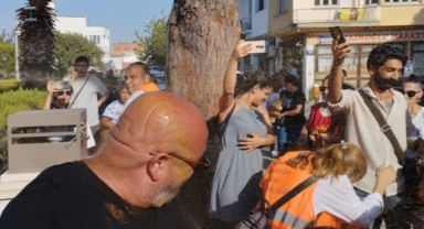 İşten çıkarılan işçilere biber gazlı müdahale