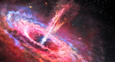 Kara delik galaksiyi yuttu