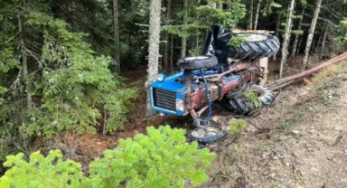 Kastamonu'da traktör kazası