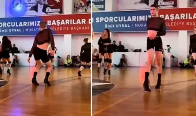 LGBT tartışmalarına yol açan dans..