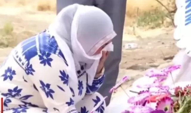 Narin'in mezarı başında şaşırtan ağıt