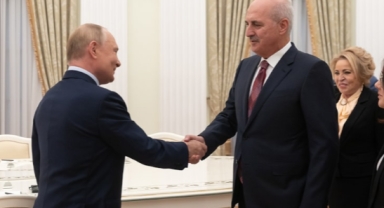 Putin, Kurtulmuş’u kabul etti