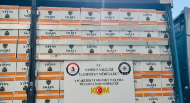 Samsun'da Kaçakçılık Operasyonu