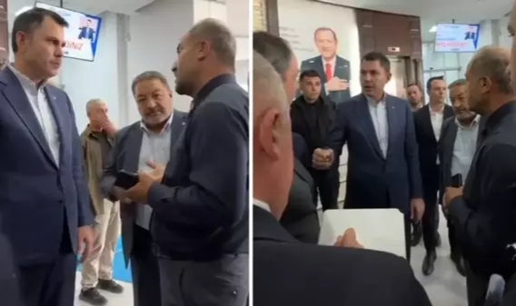 Vatandaştan gelen şikayet Kurum'u küplere bindirdi