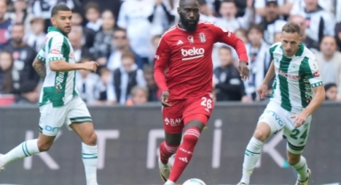 Beşiktaş, Konyaspor karşısında galibiyete uzandı