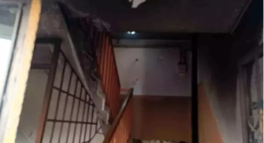 Bingöl'de Apartman Yangını