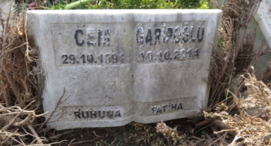 Cem Garipoğlu'nun mezarına bariyerli önlem