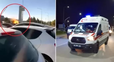 Eşinin gönderdiği çiçeği almak isterken şehit düştü 