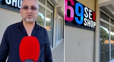 Evinin altına Erotik Shop açtı