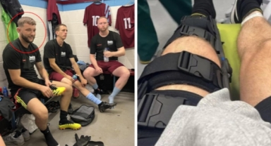 Futbolculara beyzbol sopalarıyla saldırdılar