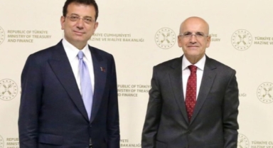 İmamoğlu, Mehmet Şimşek ile görüştü