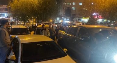 Kaçmaya çalışan sürücü ortalığı birbirine kattı