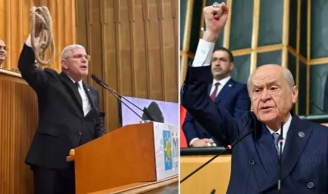 Kürsüden fırlattığı ipi isteyen Bahçeli'ye jet yanıt