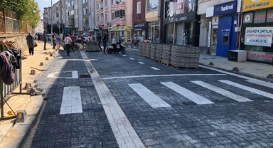 Lüleburgaz Belediyesi’nden Yol Yenileme ve Durak Cebi Düzenlemesi