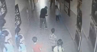 Öğrenciyi Heimlich manevrası kurtardı 