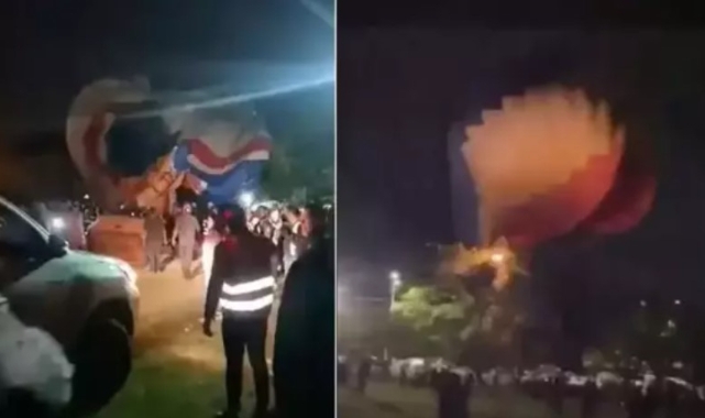 Sıcak hava balonundan düşerek hayatını kaybetti