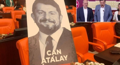 TİP'ten 'Can Atalay' protestosu
