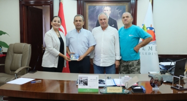 Veysel Yalvaç’tan Kemer Belediye Başkan Yardımcısı Baytekin’e Ziyaret