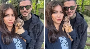 Wanda Nara ve Icardi'den aile pozu