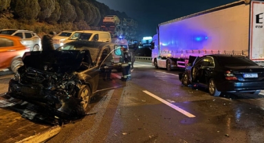 Anadolu Otoyolu'nda zincirleme kaza