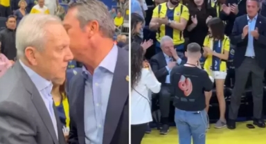 Aziz Yıldırım göz yaşlarını tutamadı 