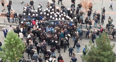 Batman'da izinsiz yürüyüşte gerginlik