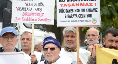 İşçi ve emeklilerden eylem
