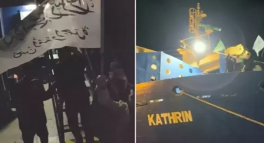 İsrail'e giden gemiye Haydarpaşa Limanı'nda baskın