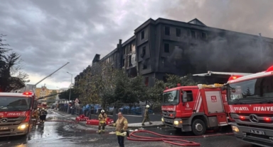 İstanbul Beylikdüzü'nde fabrika yangını