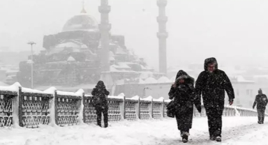 İstanbul'da kar yağışı için tarih verildi
