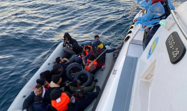İzmir’de 212 kaçak göçmen kurtarıldı