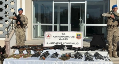 Kahramanmaraş'ta silah kaçakçılığı operasyonu