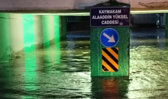 Kocaeli'de sağanak yağış