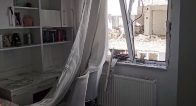 Korkunç patlama sonrası evler bu hale gelmiş 