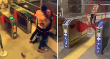 Marmaray istasyonunda kan aktı 