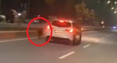 Otomobiline bağladığı köpeği koşturan sürücünün cezası belli oldu 