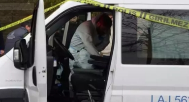 Pendik’te okul servisinin içinde dehşet