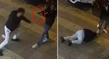 Sarkıntılık yapan şahsı kurşun yağmuruna tuttu