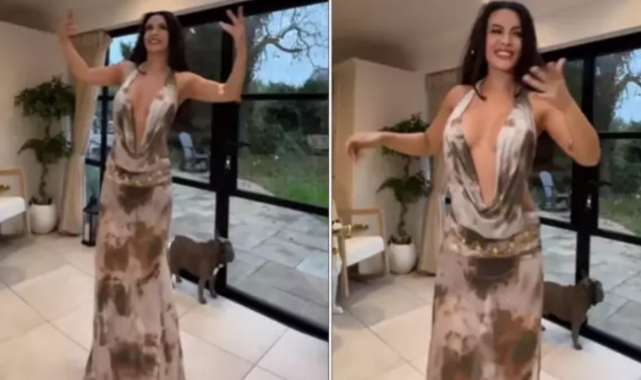 Sibel Akbulut'un kıvrak dansına yorum yağdı