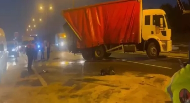 TEM Otoyolu'nda kaza