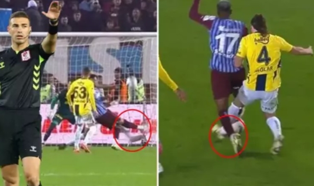Trabzonspor-Fenerbahçe maçının VAR kayıtları açıklandı