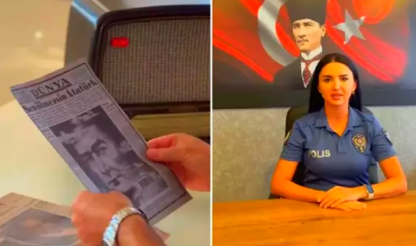 Tüyleri diken diken eden 10 Kasım videosu
